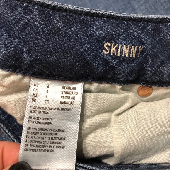 American Eagle Skinny Jeans 0732 - Picture 5 of 7
